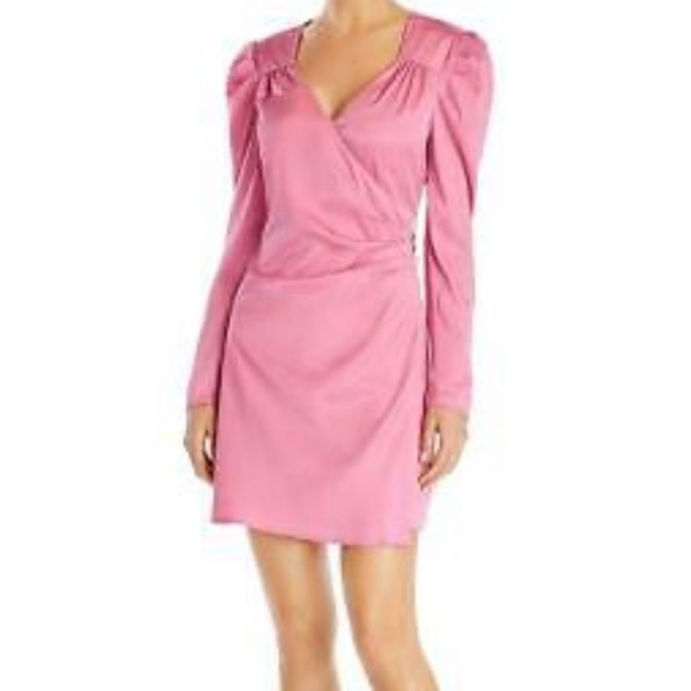 WAYF pink dress, new with tags, size M